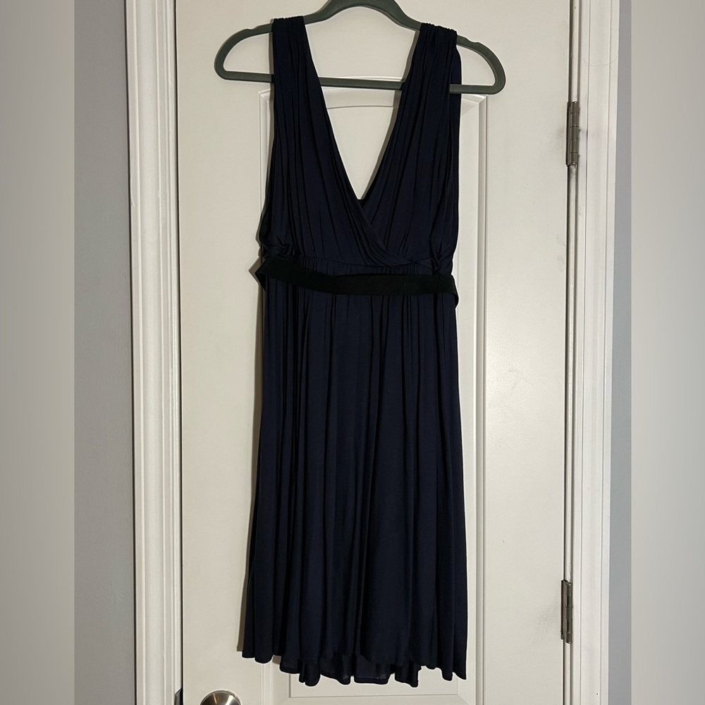 Ann Taylor LOFT Dark Navy Cocktail Dress
